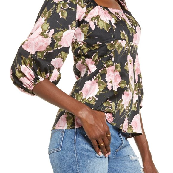 [WAYF] Puff Sleeve Blouse - Picture 6 of 8